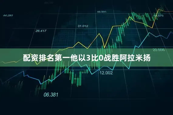 配资排名第一他以3比0战胜阿拉米扬